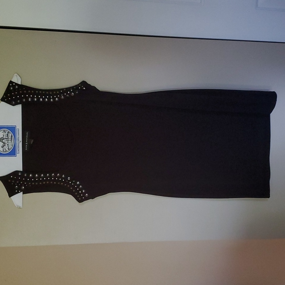Black Rock & republic dress with gold studs. Size small